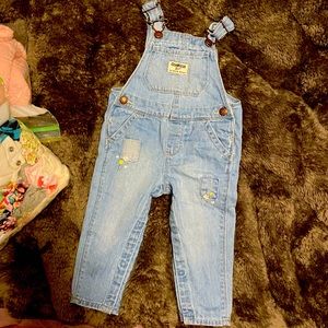 Oshkosh baby girls overalls